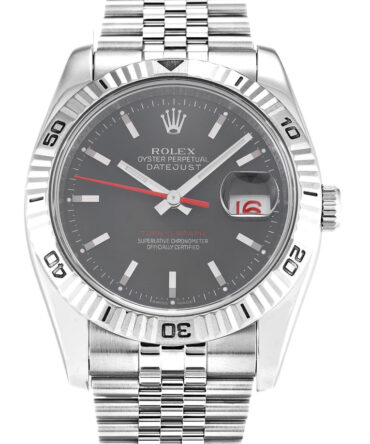 Replica Rolex Datejust Turn-O-Graph 36mm Grey Dial 116264
