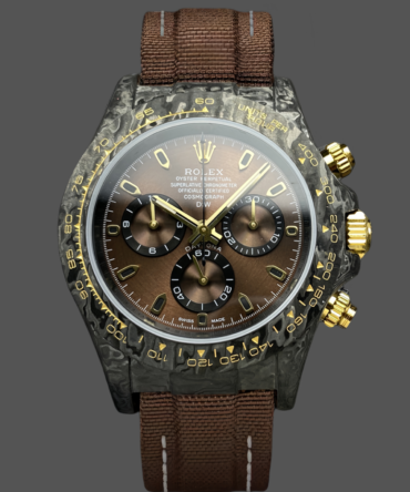 Rolex Daytona DiW Black Gold Customised  NTPT Carbon Fiber 40mm