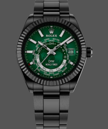 Rolex DiW Sky Dweller 326934 Green Dial 40MM Men's Watch