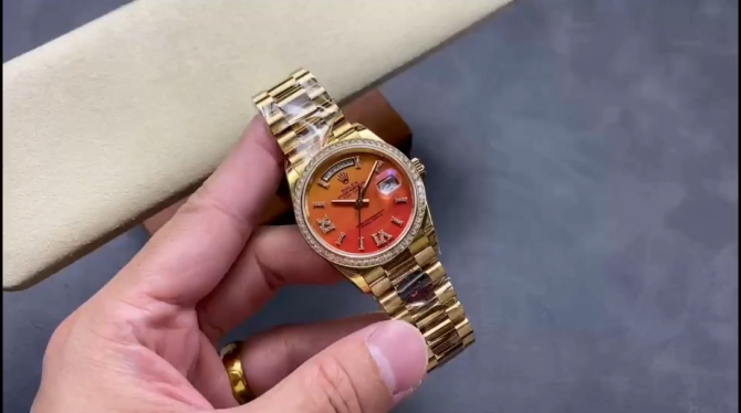 Replica Rolex Day Date 36 President Bracelet 128348RBR 0049 Unisex Watch