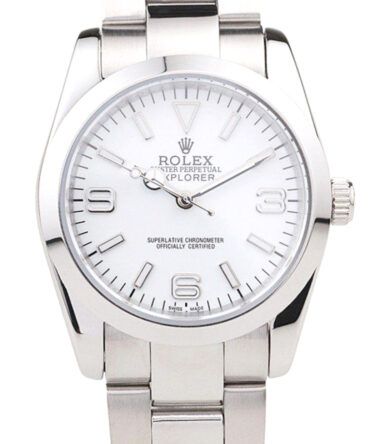 Replica Rolex Explorer 37mm Silver Dial 98086