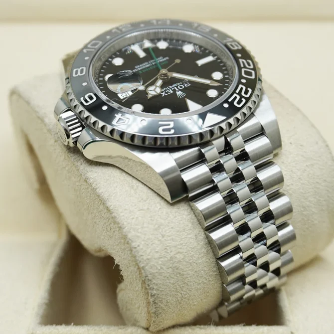 Rolex Gmt Master II Automatic Black Dial M126710GRNR 0003 40mm