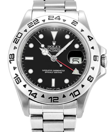 Replica Rolex Explorer 40mm Black Dial 16550