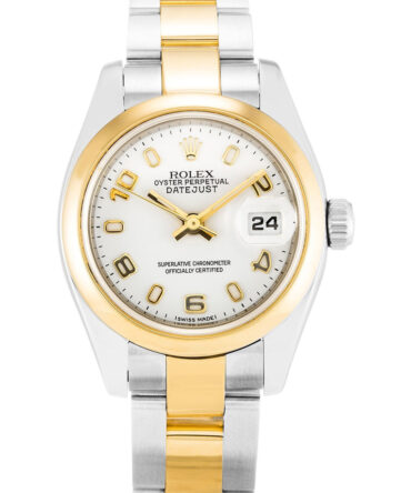 Replica Rolex Datejust 26mm White Dial 179163