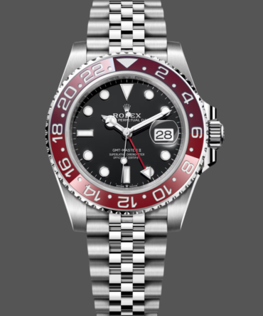 Rolex GMT Master II Pepsi 126710BLRO Jubilee Mint Black Dial 40MM Men's Watch
