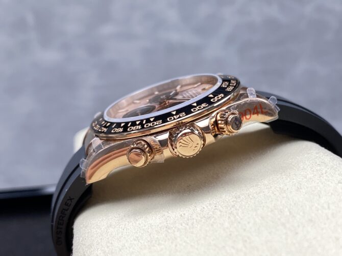 Rolex Cosmograph Daytona 116515LN Black Pink Dial 40mm Mens Replica Watch